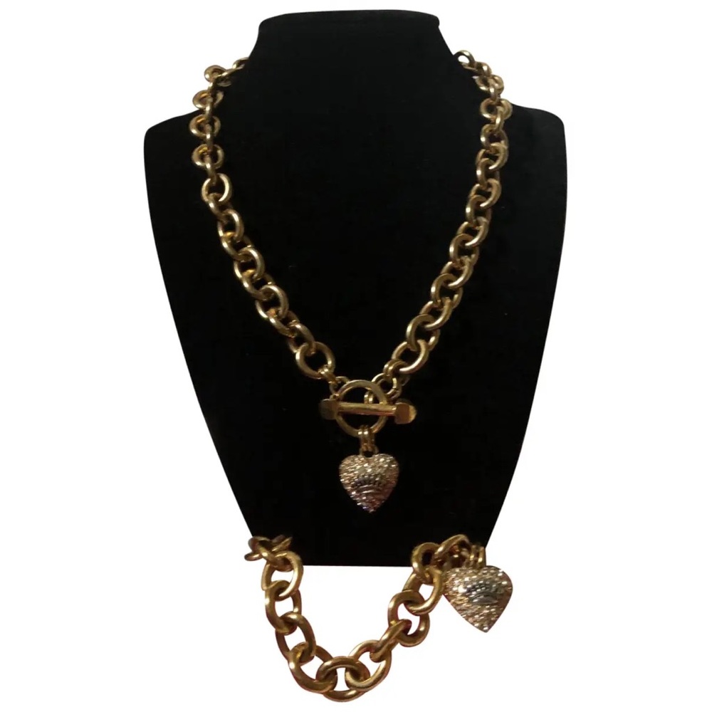 Vintage Juicy Couture pave necklace